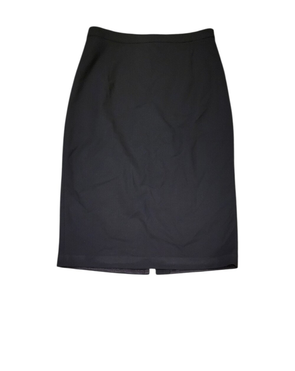Theory Black Hemdall Traceable Wool Pencil Skirt